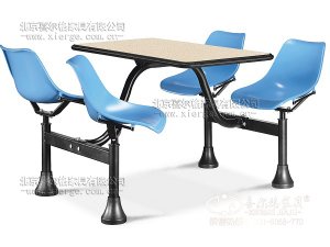 連體桌椅_3017